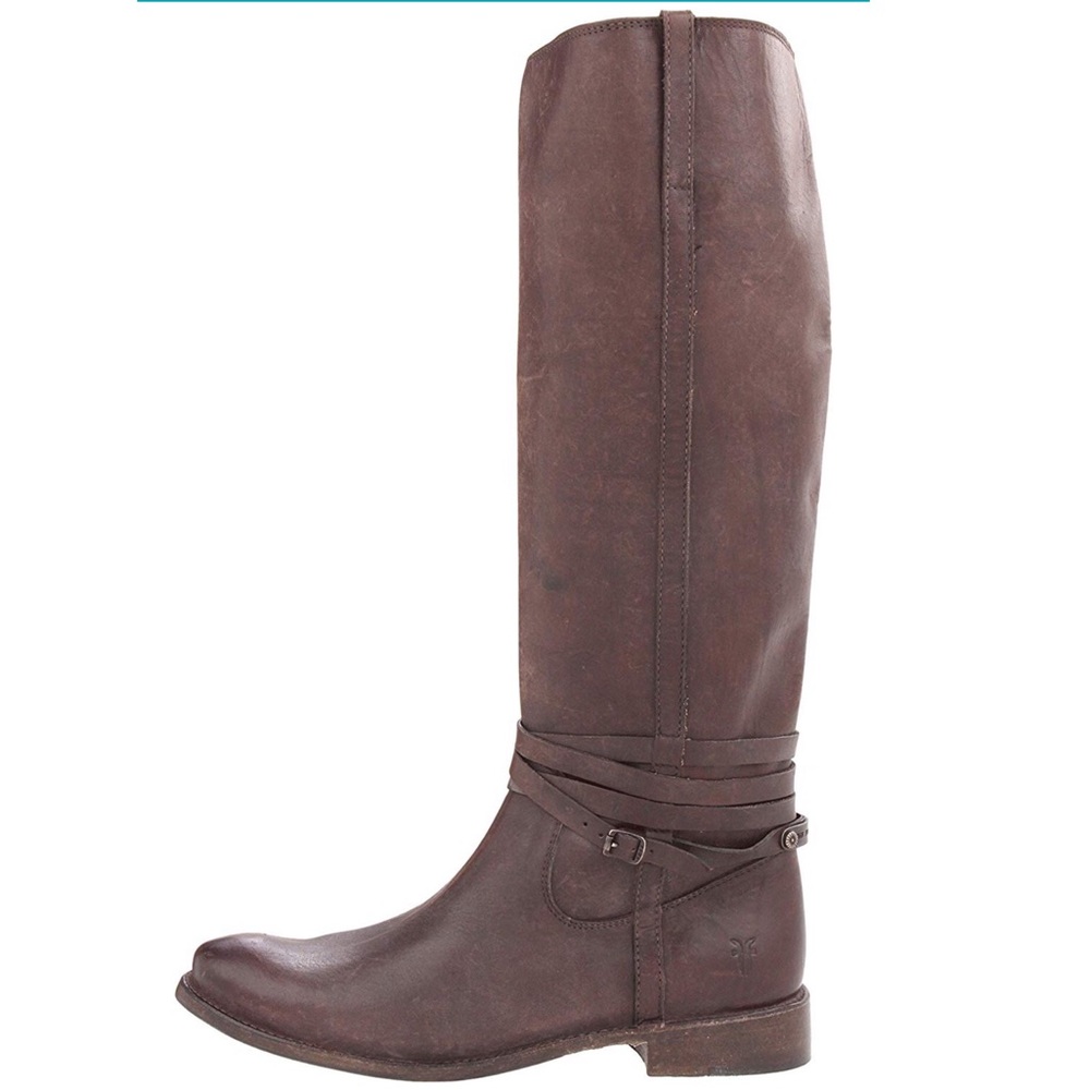 Frye Shirley Riding Plate boot Size 7, EUC brown
